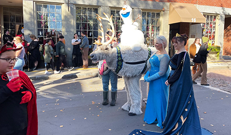 ハロウィンシーズンのセーラム